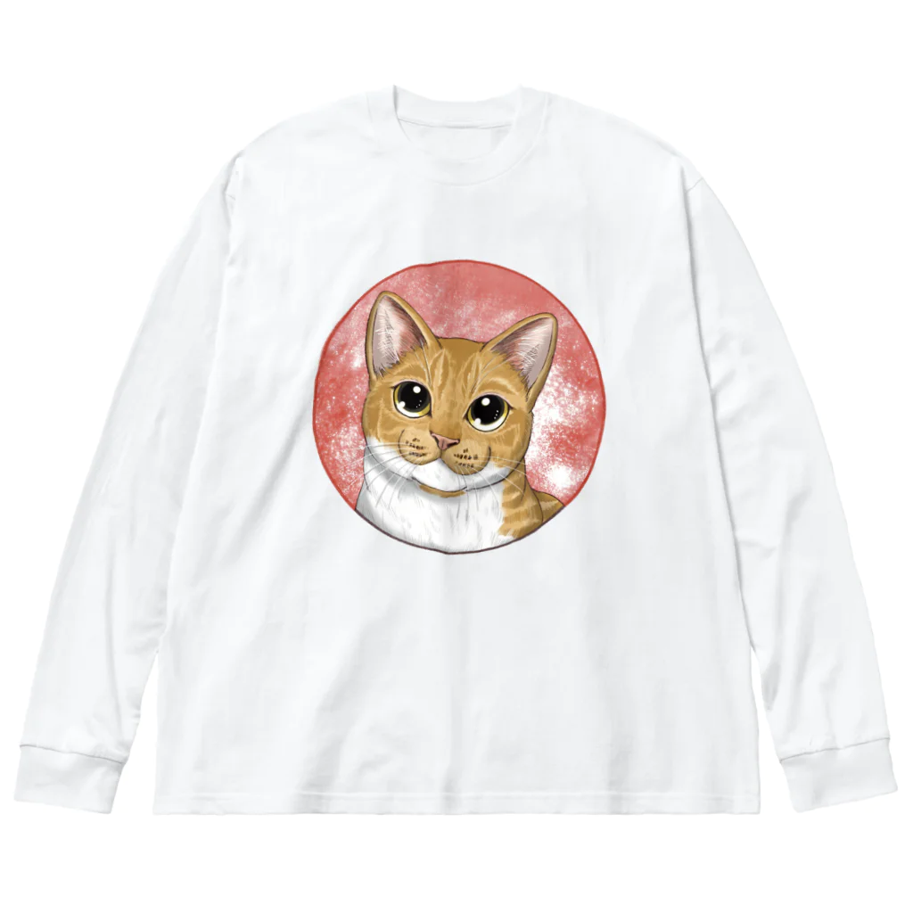 縁-yukari-のみかん ビッグシルエットロングスリーブTシャツ