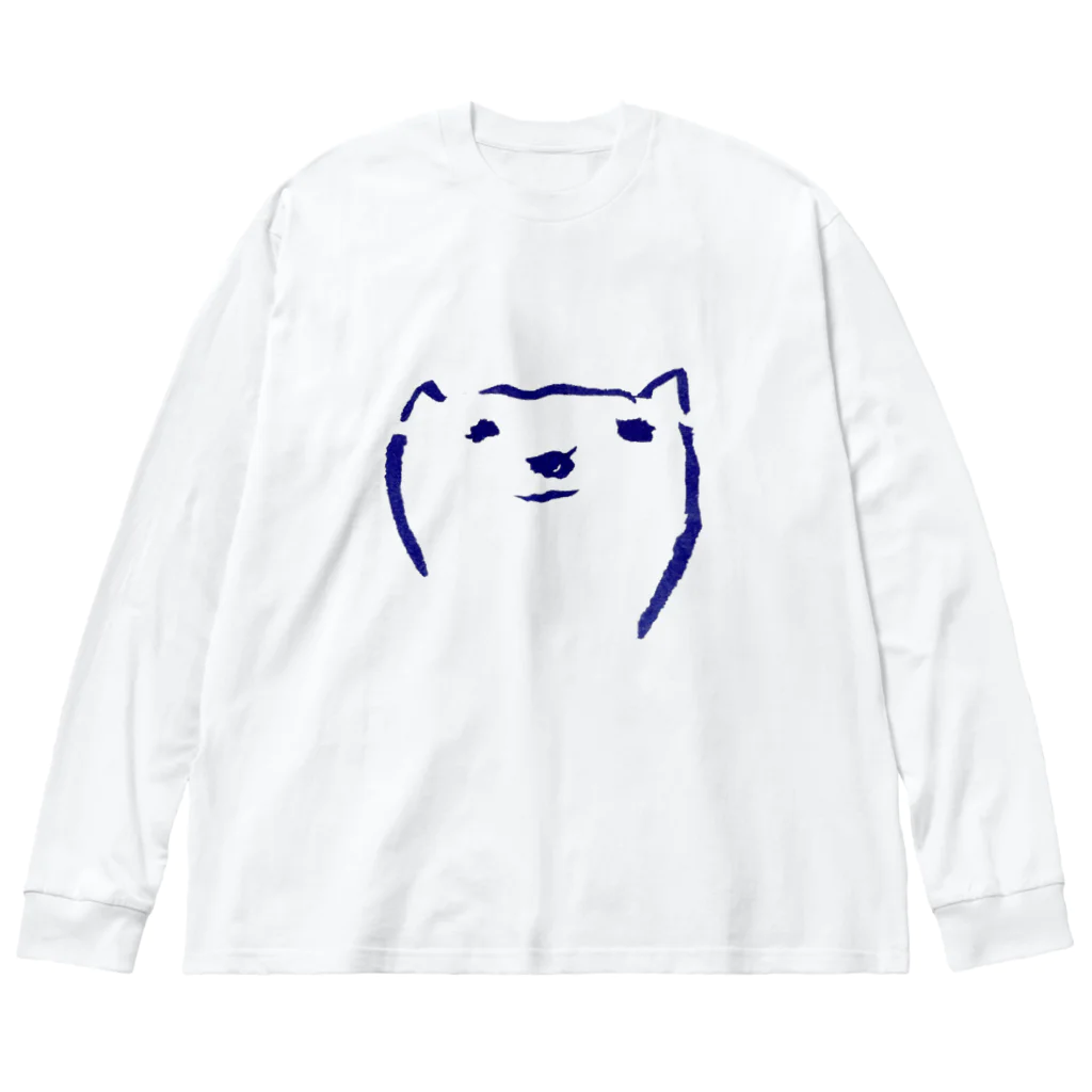 先生のまるくん Big Long Sleeve T-Shirt