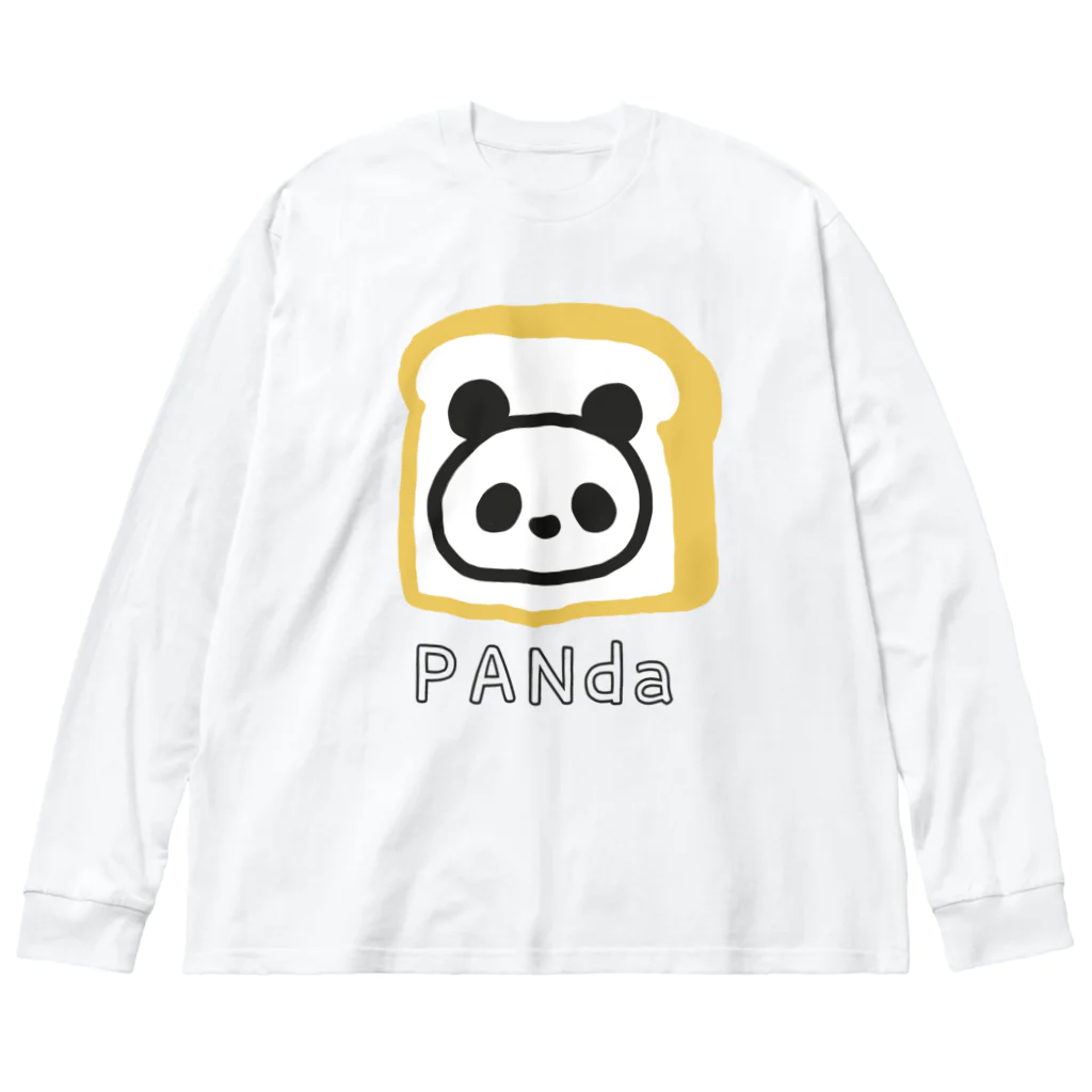 m-osachiのPANda　パンダ ビッグシルエットロングスリーブTシャツ