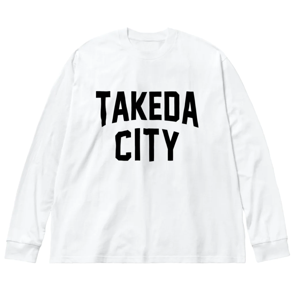 JIMOTOE Wear Local Japanの竹田市 TAKEDA CITY Big Long Sleeve T-Shirt