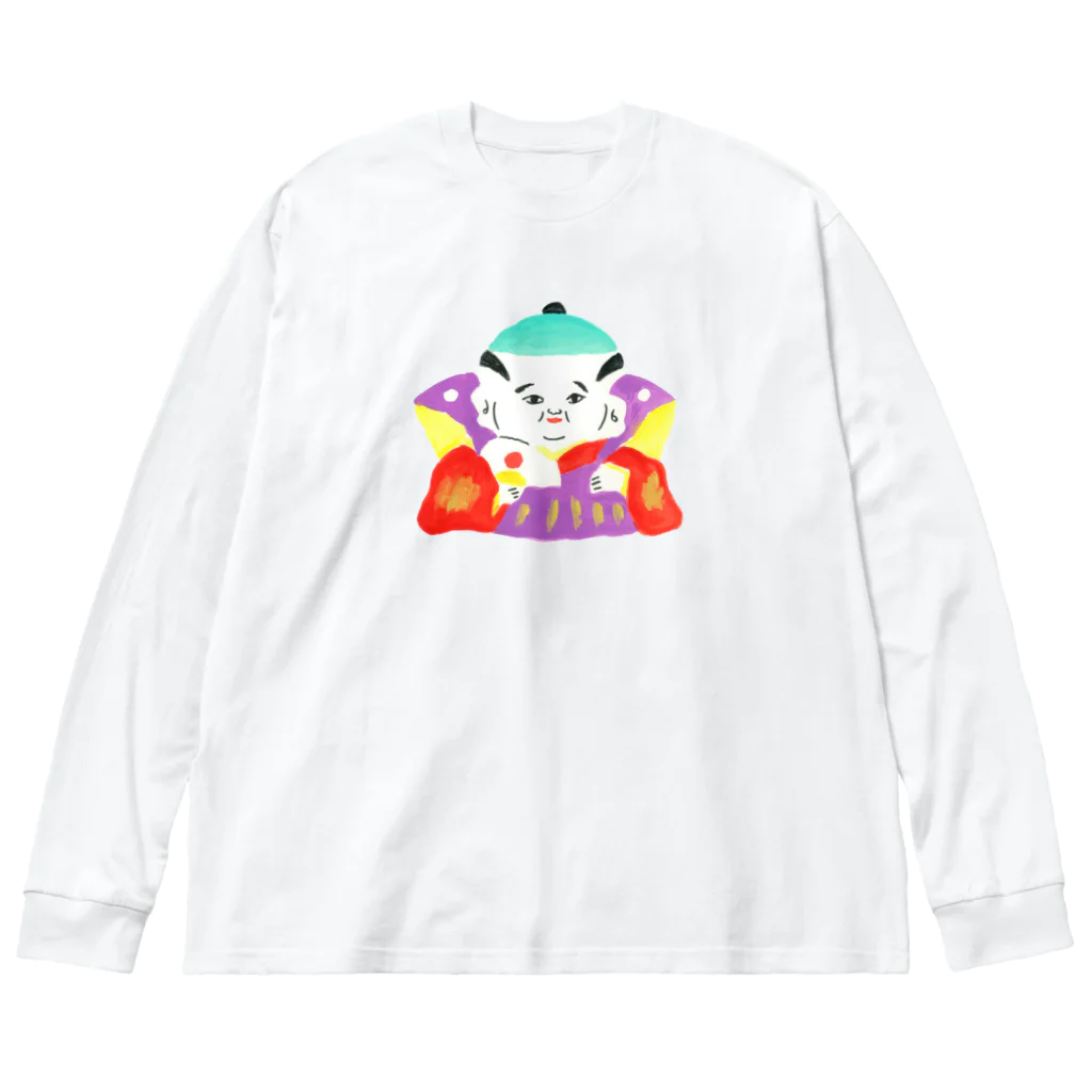 ヘロシナキャメラ売り場の福助 Big Long Sleeve T-Shirt