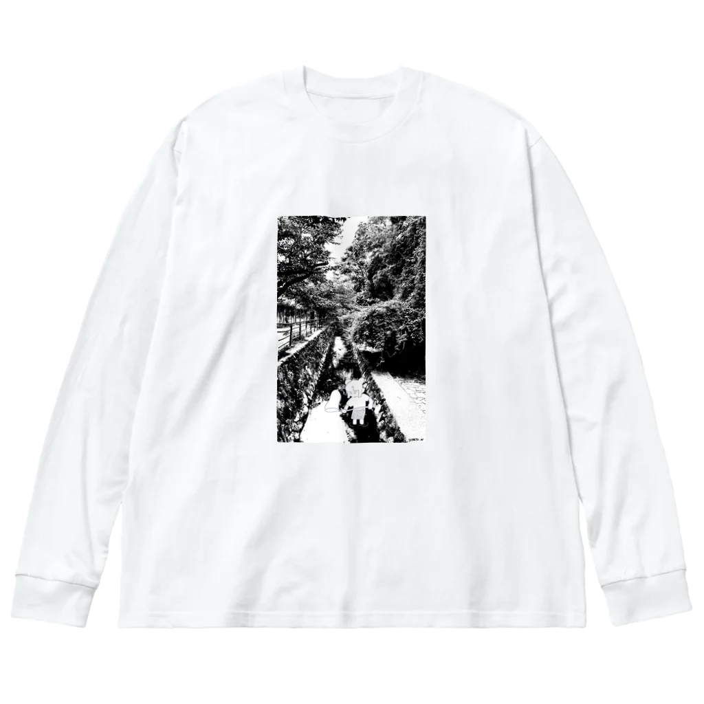 新居ナオの夏の川遊び Big Long Sleeve T-Shirt