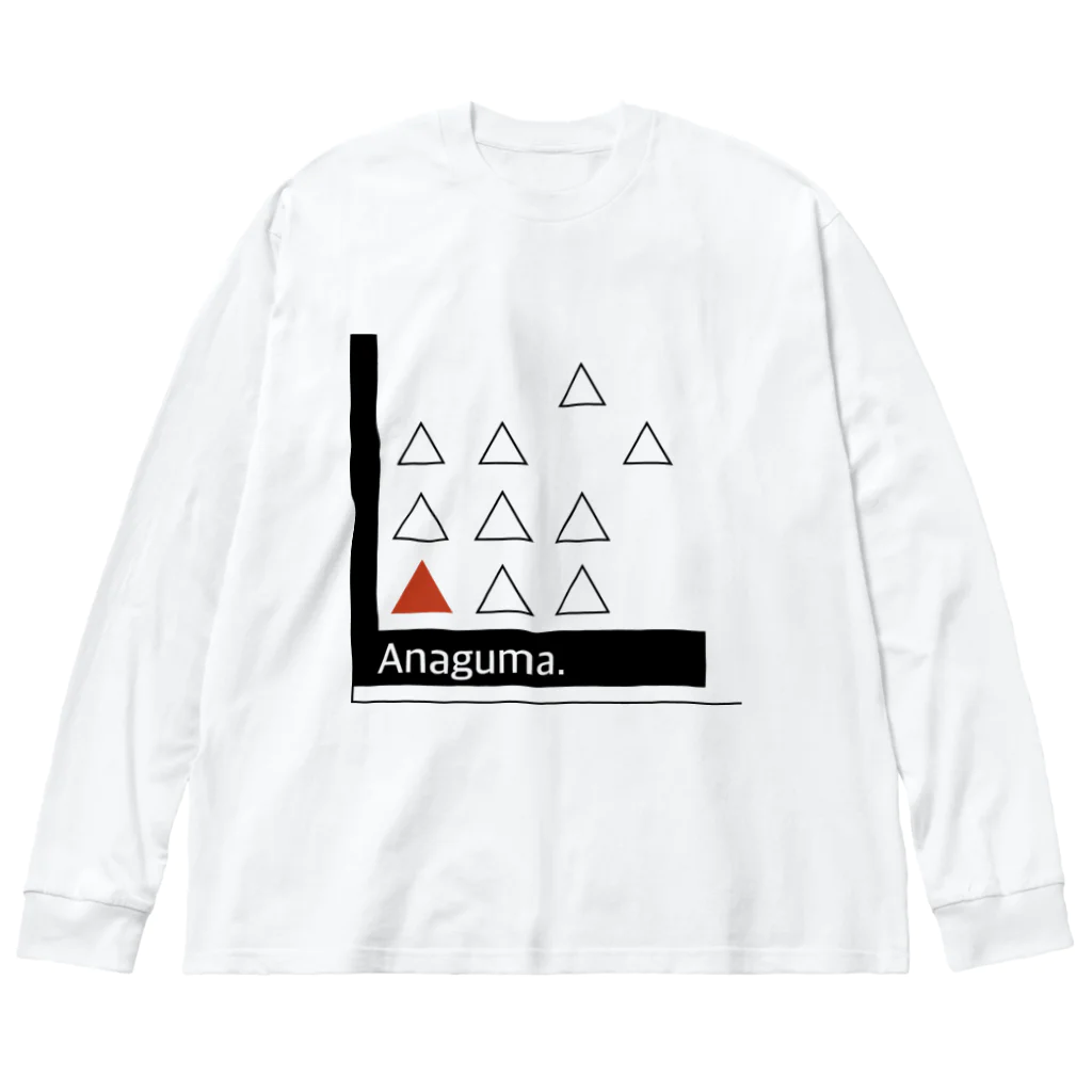 山猫軒のAnaguma. ビッグシルエットロングスリーブTシャツ