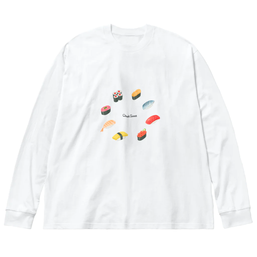 お寿司屋さんの第８回お寿司サミットグッズ Big Long Sleeve T-Shirt