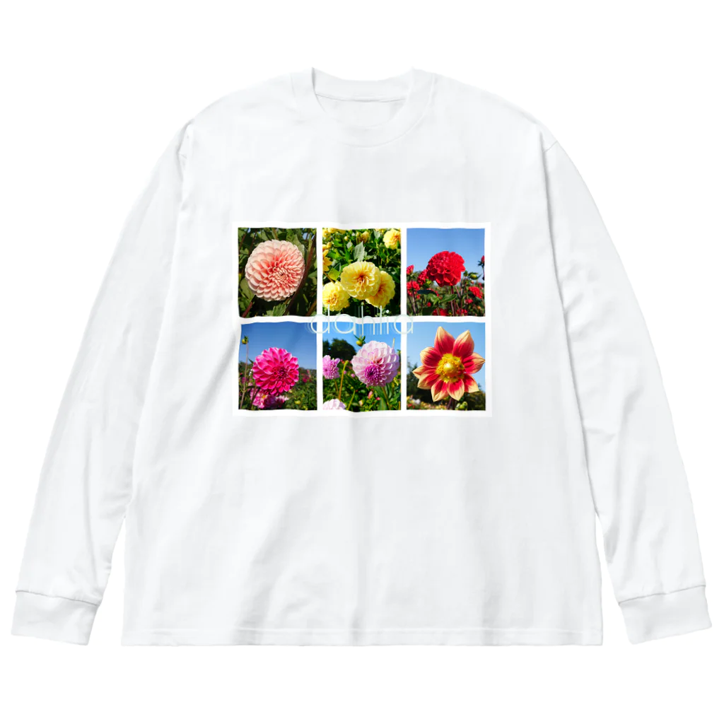 aasのダリア　DAHLIA ビッグシルエットロングスリーブTシャツ