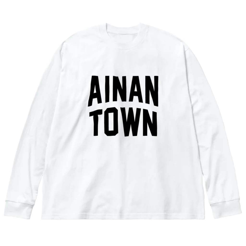 JIMOTOE Wear Local Japanの愛南町 AINAN TOWN Big Long Sleeve T-Shirt