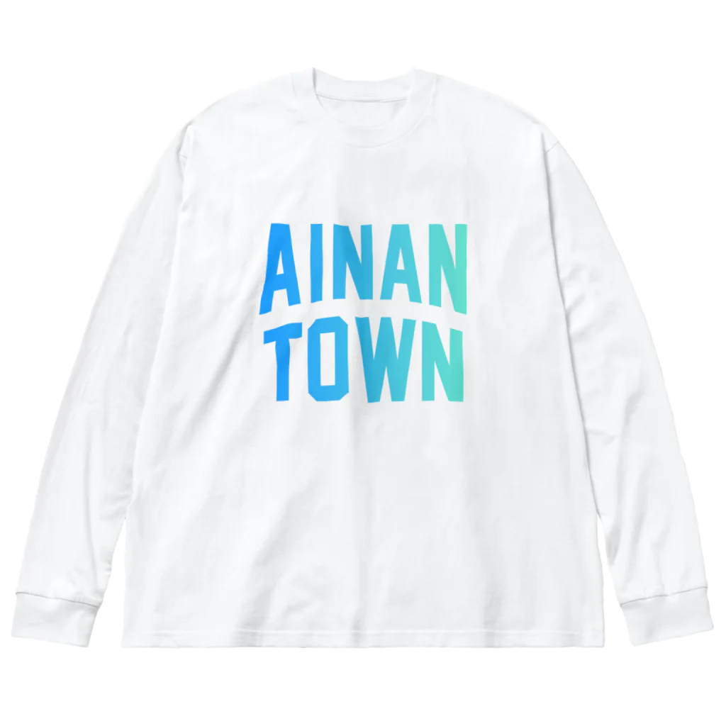 JIMOTOE Wear Local Japanの愛南町 AINAN TOWN Big Long Sleeve T-Shirt
