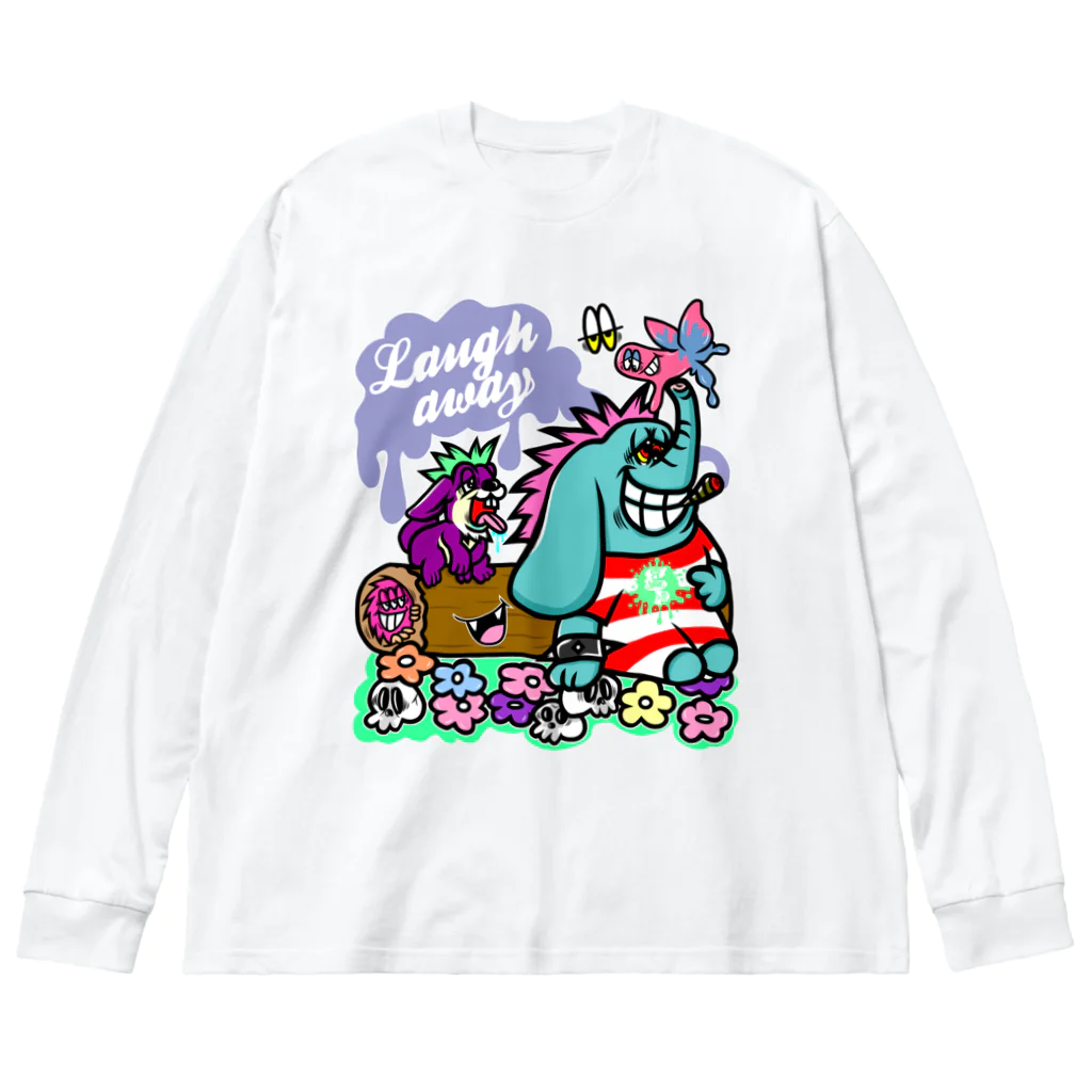 grind popのgp-Beautiful Dreamer Big Long Sleeve T-Shirt