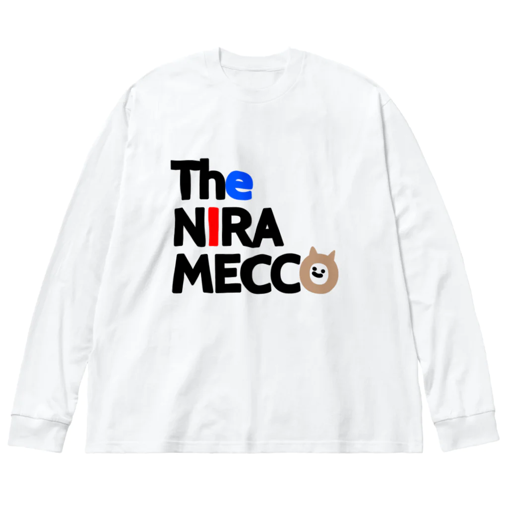 momino studio SHOPのTheNIRAMECCO ロゴ ビッグシルエットロングスリーブTシャツ