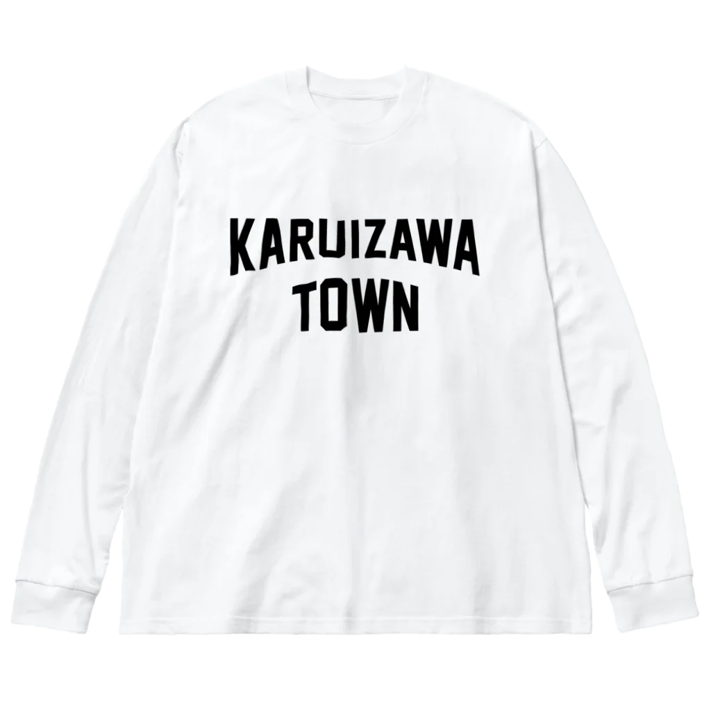 JIMOTOE Wear Local Japanの軽井沢町 KARUIZAWA TOWN ビッグシルエットロングスリーブTシャツ