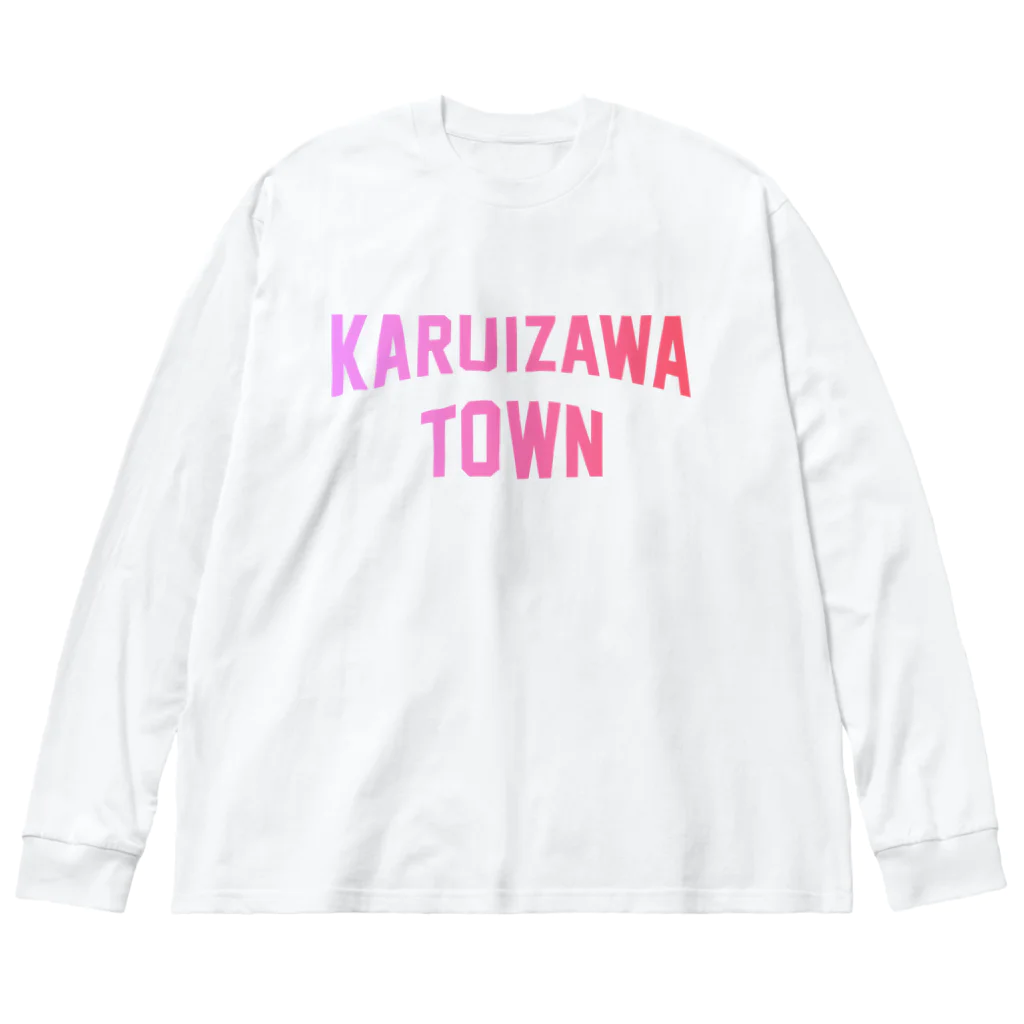 JIMOTOE Wear Local Japanの軽井沢町 KARUIZAWA TOWN ビッグシルエットロングスリーブTシャツ