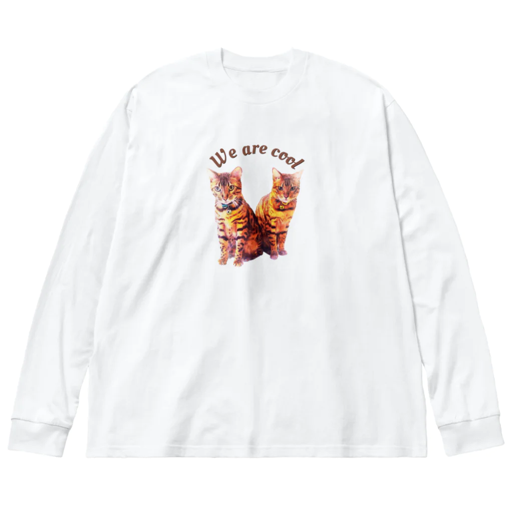 にゃんたまHOUSEのニコノア「僕達イケメン」 Big Long Sleeve T-Shirt