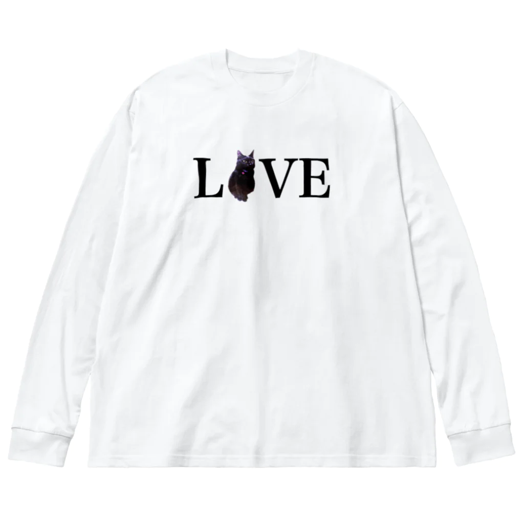 にゃんたまHOUSEのLOVEナナ ビッグシルエットロングスリーブTシャツ