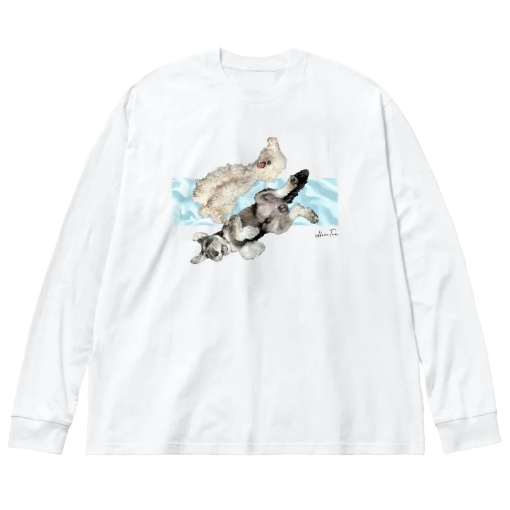 inutodayのsuyamatthew_HesoTen ビッグシルエットロングスリーブTシャツ