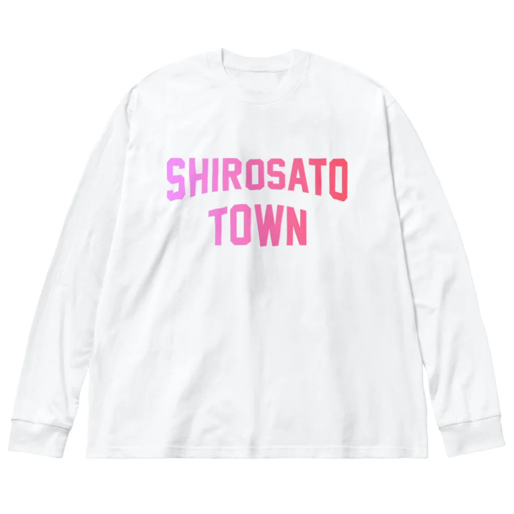 JIMOTOE Wear Local Japanの城里町 SHIROSATO TOWN ビッグシルエットロングスリーブTシャツ