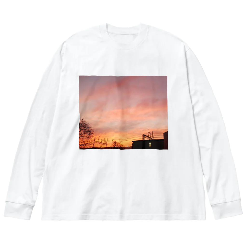 The_sky_is_the_limitのTHE SKY IS THE LIMIT Big Long Sleeve T-Shirt