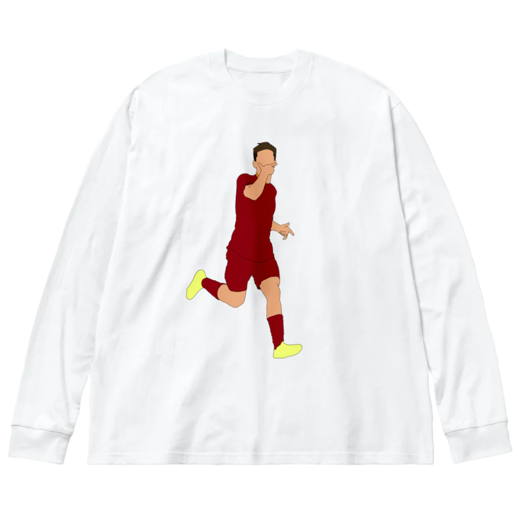 CalcioのGladiator Big Long Sleeve T-Shirt