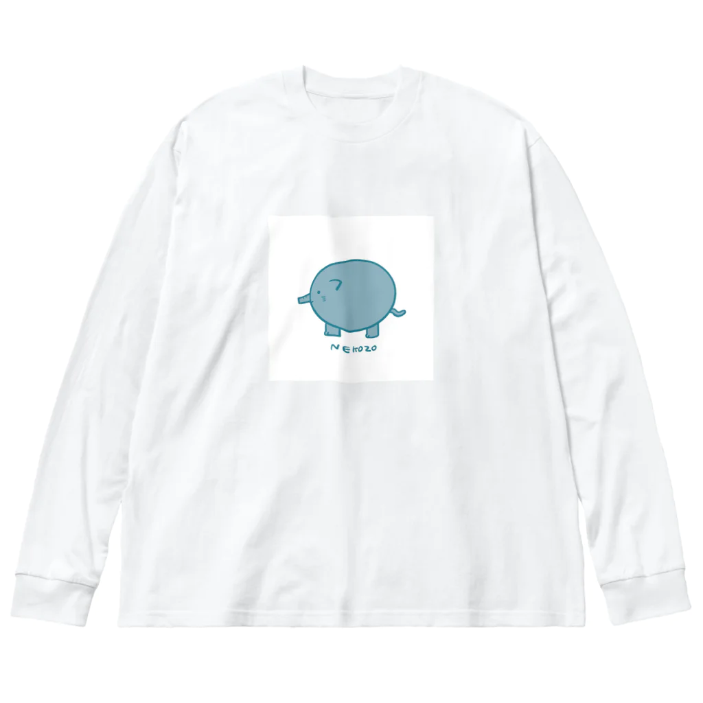 NekozoのNEKOZO 루즈핏 롱 슬리브 티셔츠