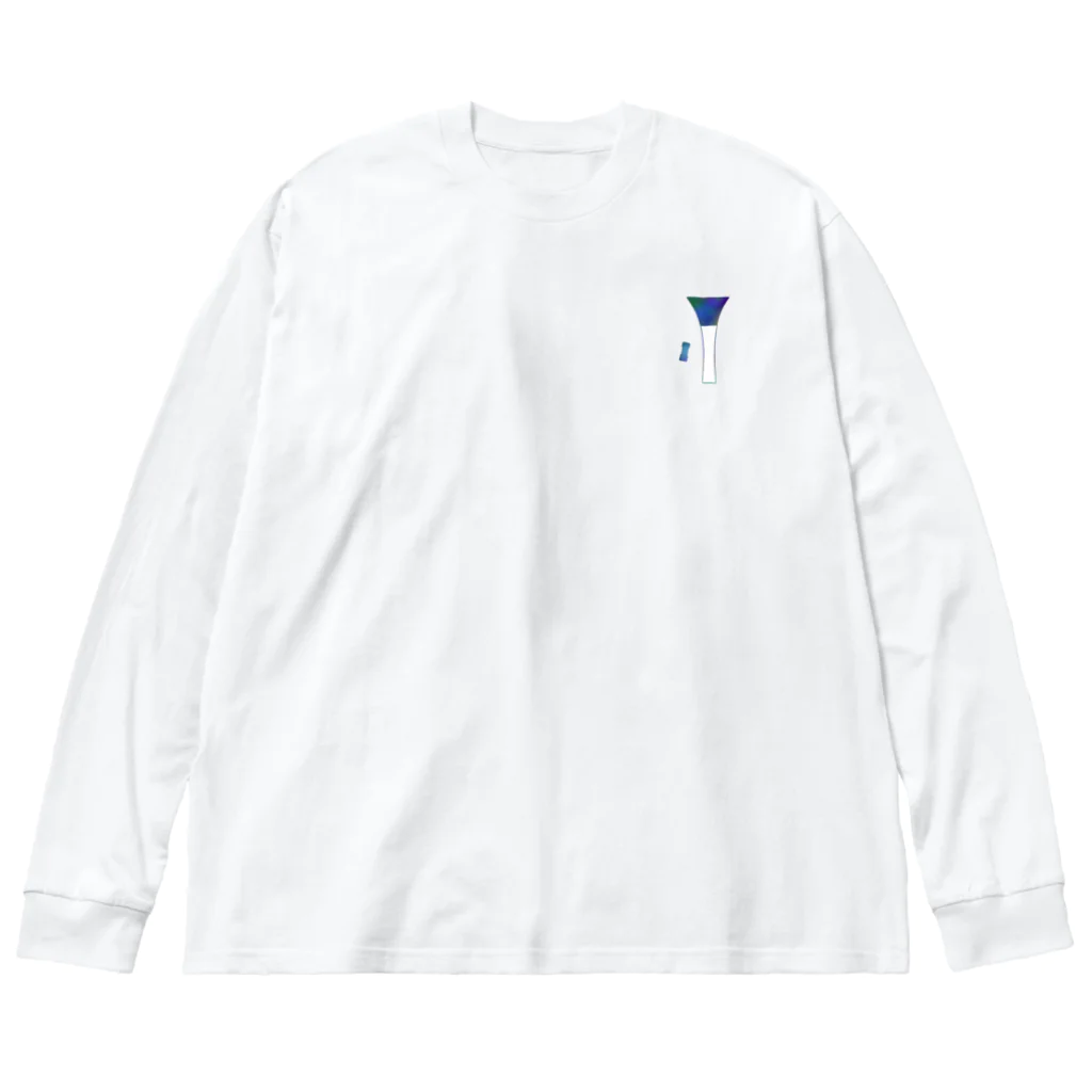 綾錦工房 りこりすの津軽三味線【極光】- 構 Big Long Sleeve T-Shirt