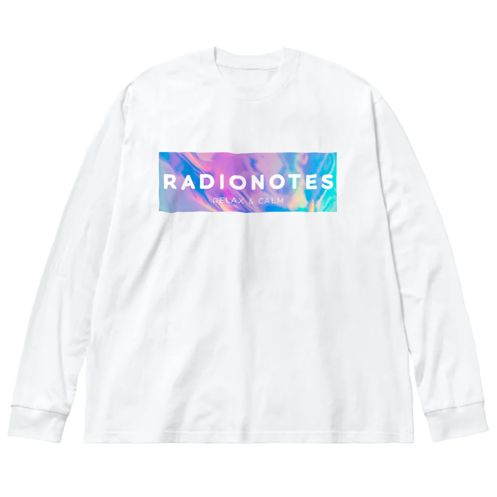 RADIONAUTS GOODS STOREのRADIO NOTES GOODS Big Long Sleeve T-Shirt