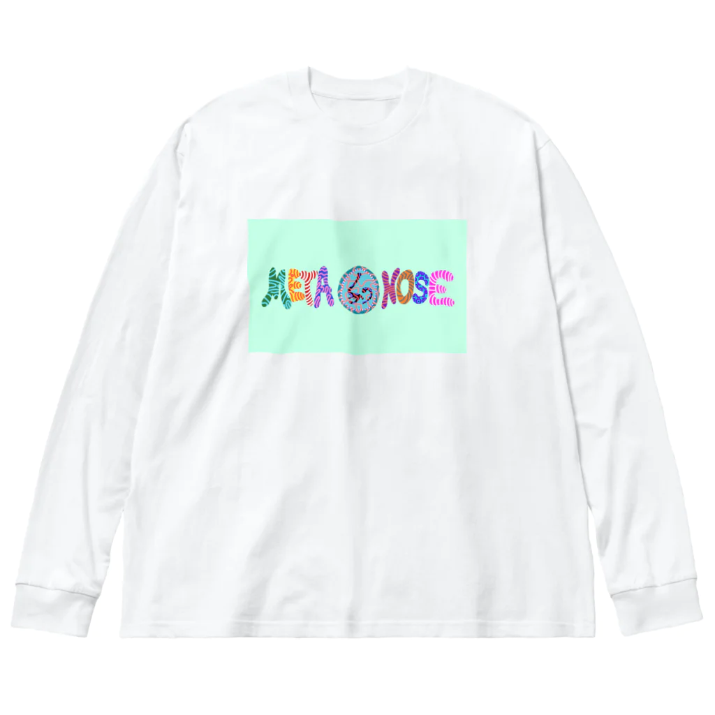 I AM METANOのMETANOSE COLORFUL2 Big Long Sleeve T-Shirt