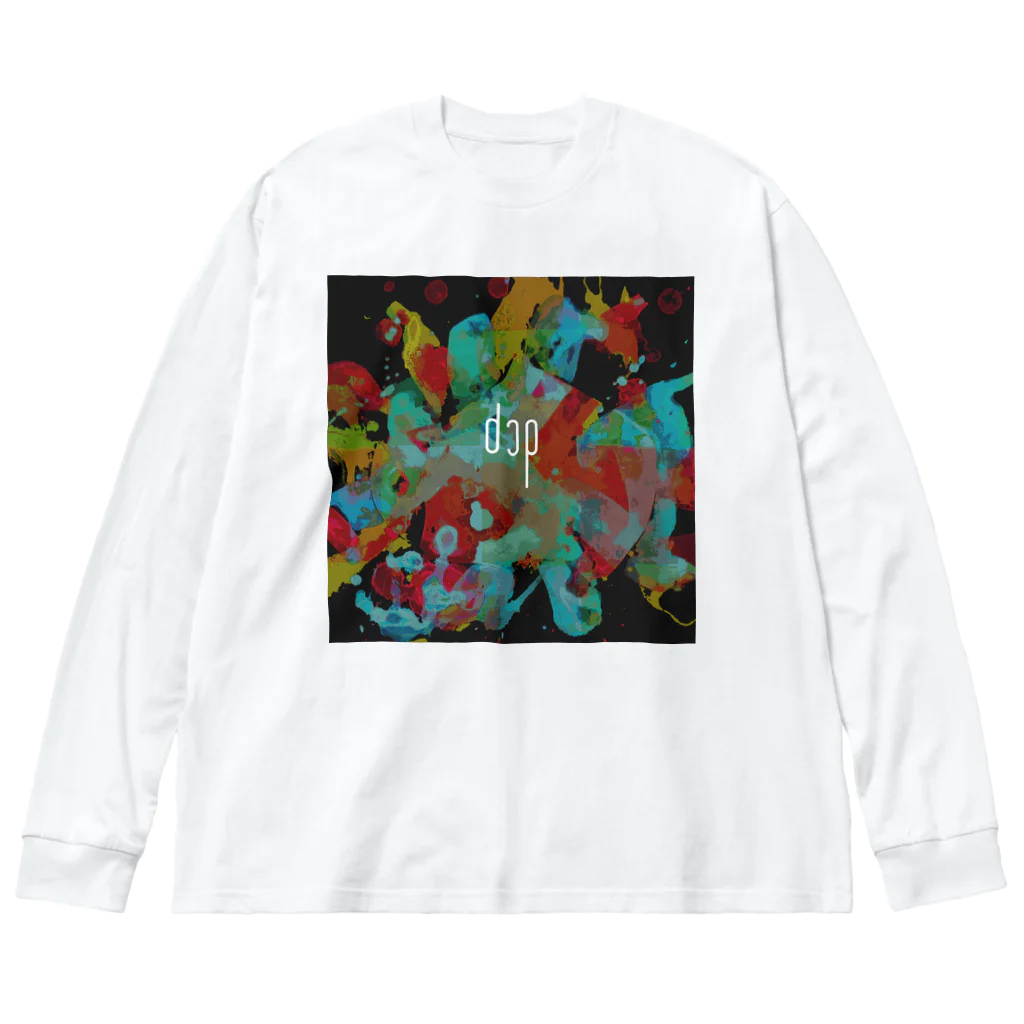 dcp オフィシャルグッズのdcpロゴ Big Long Sleeve T-Shirt