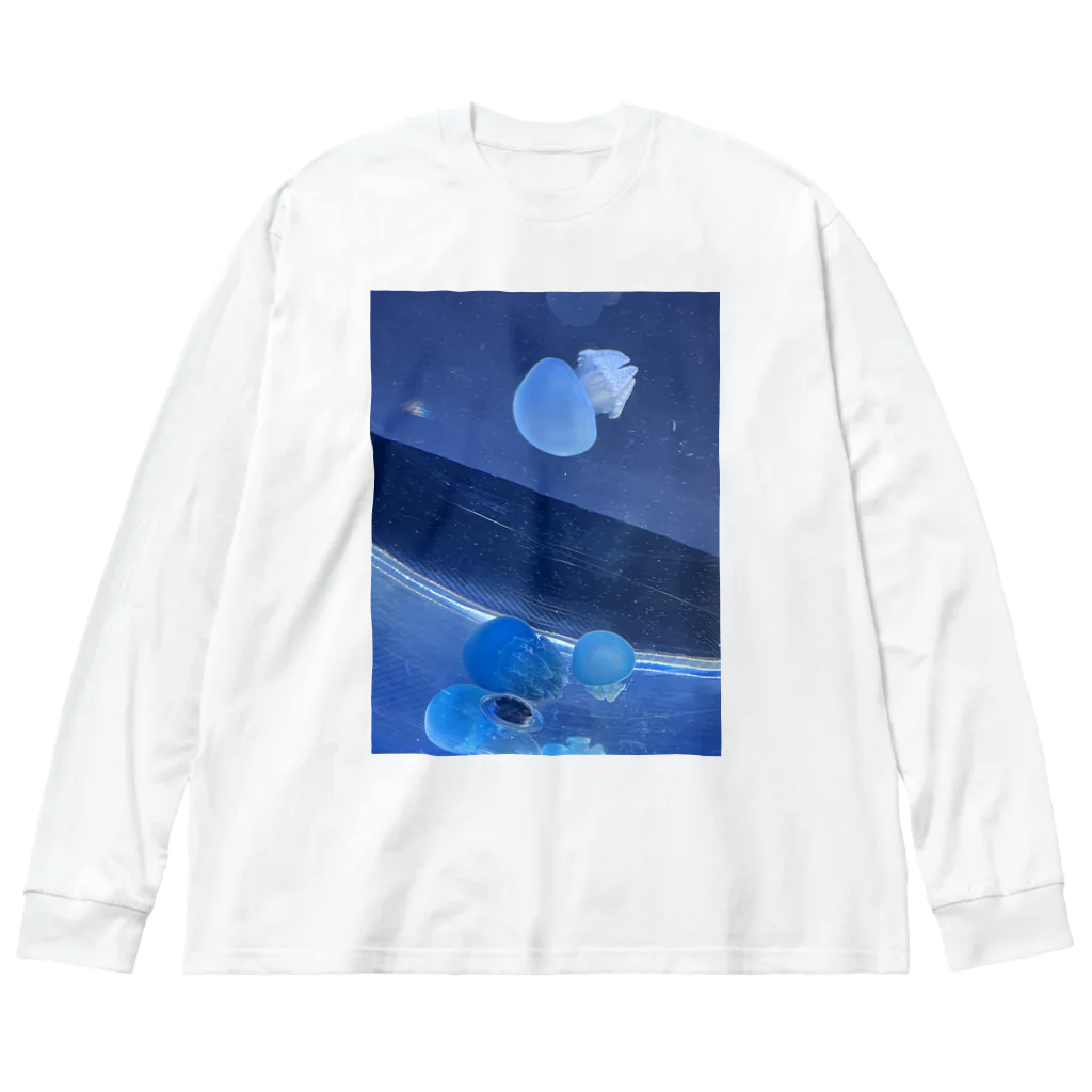 WORKの海月 Big Long Sleeve T-Shirt