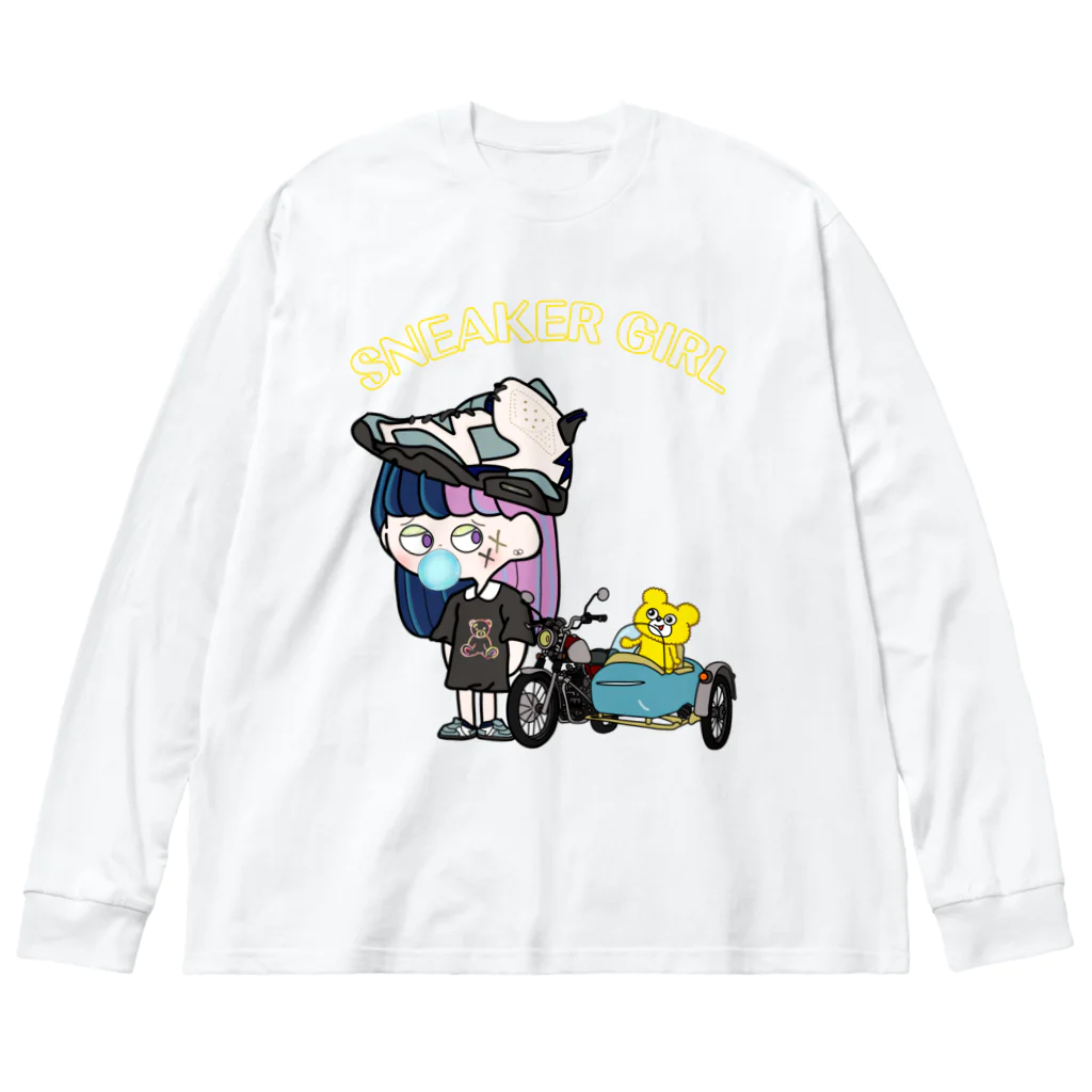 SNEAKER GIRLのSNEAKER  GIRL Big Long Sleeve T-Shirt