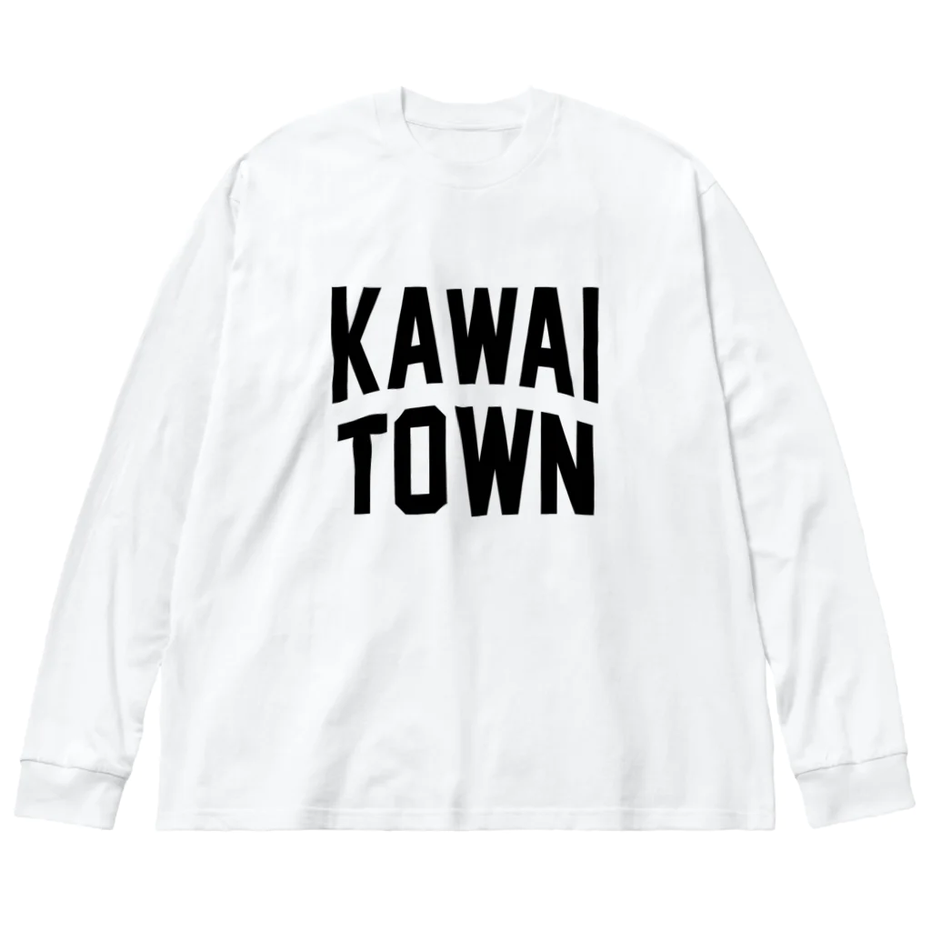 JIMOTOE Wear Local Japanの河合町 KAWAI TOWN Big Long Sleeve T-Shirt