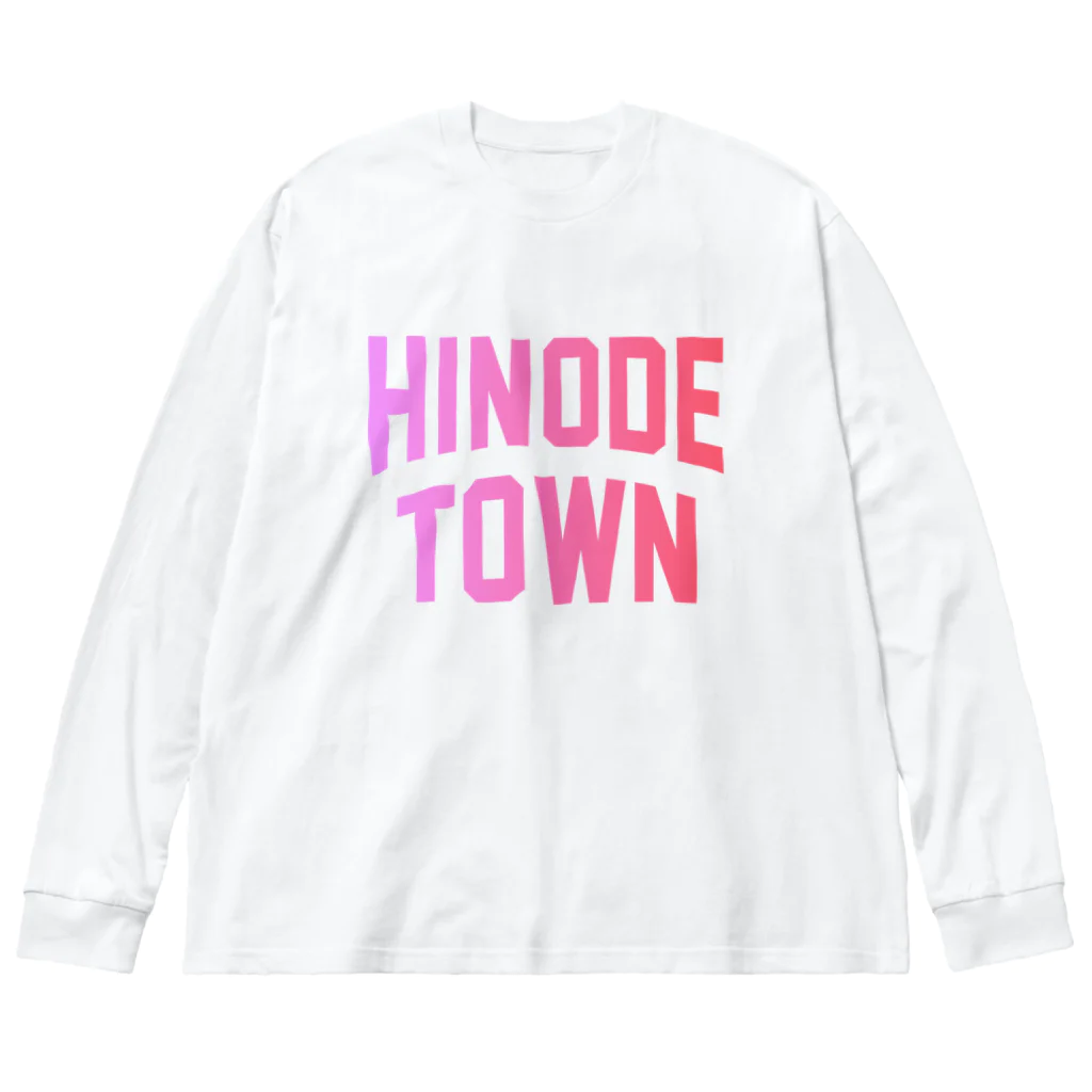 JIMOTOE Wear Local Japanの日の出町 HINODE TOWN Big Long Sleeve T-Shirt