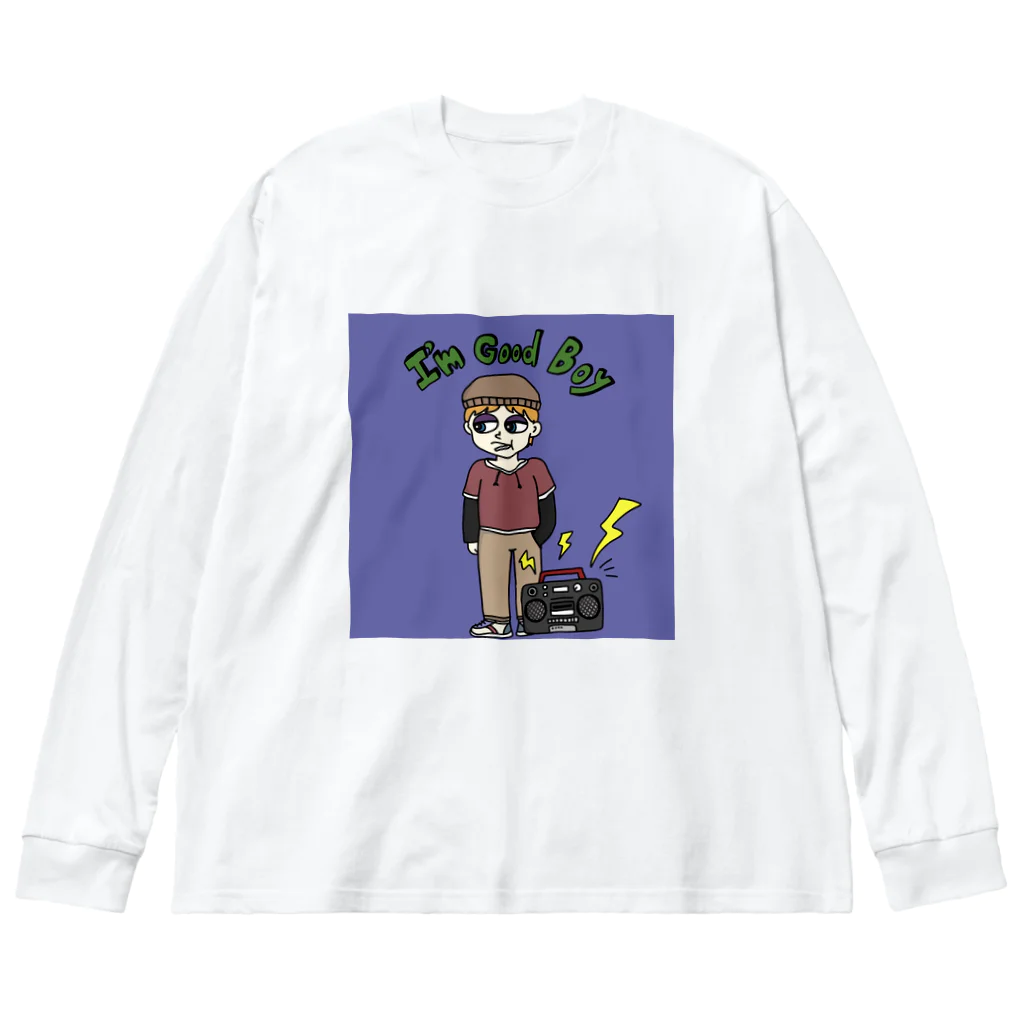 miuのGood boy君 Big Long Sleeve T-Shirt