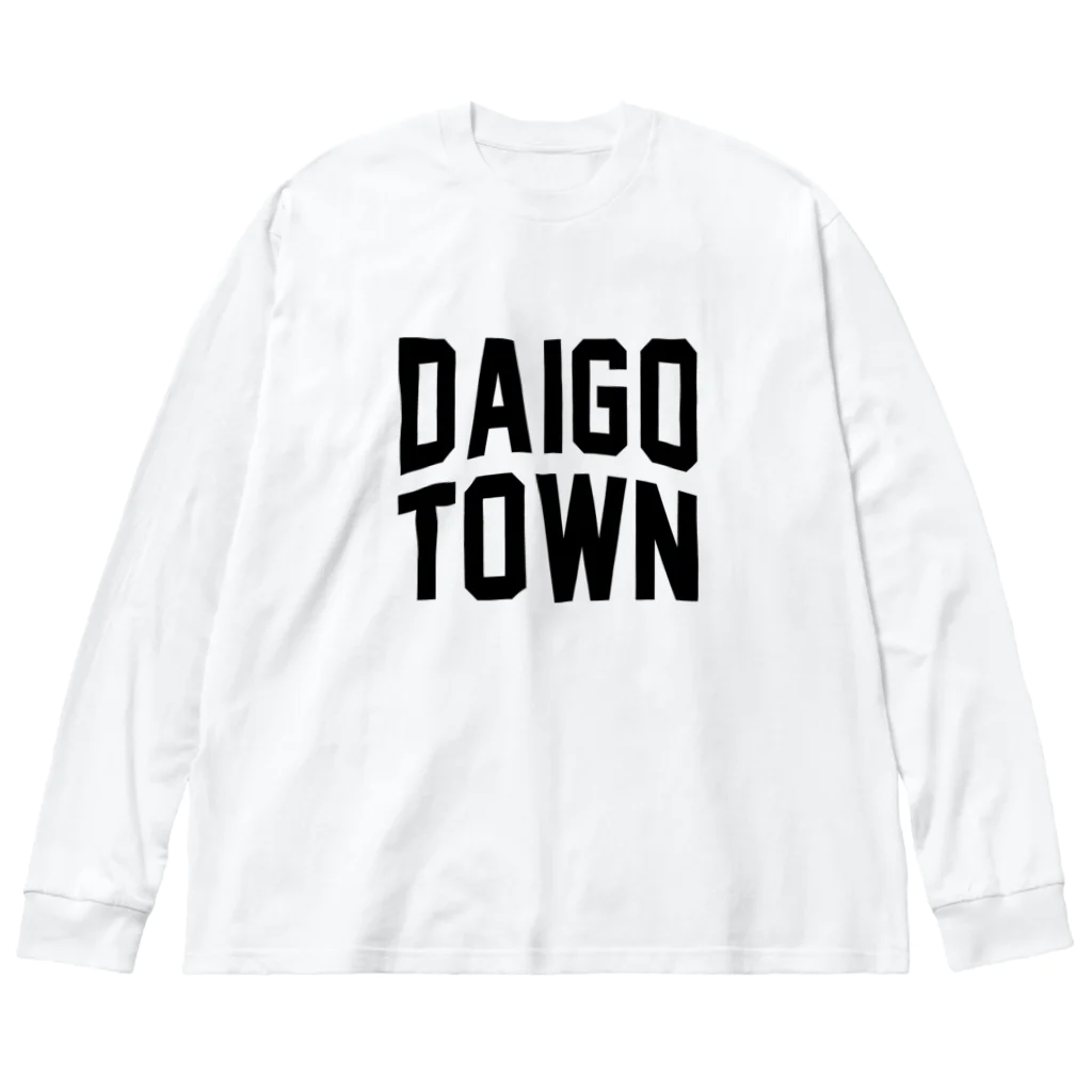 JIMOTOE Wear Local Japanの大子町 DAIGO TOWN Big Long Sleeve T-Shirt