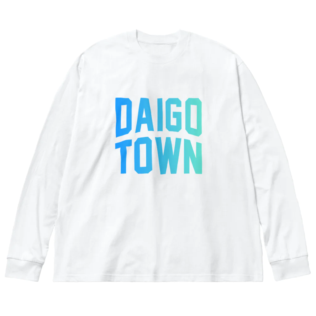 JIMOTOE Wear Local Japanの大子町 DAIGO TOWN Big Long Sleeve T-Shirt