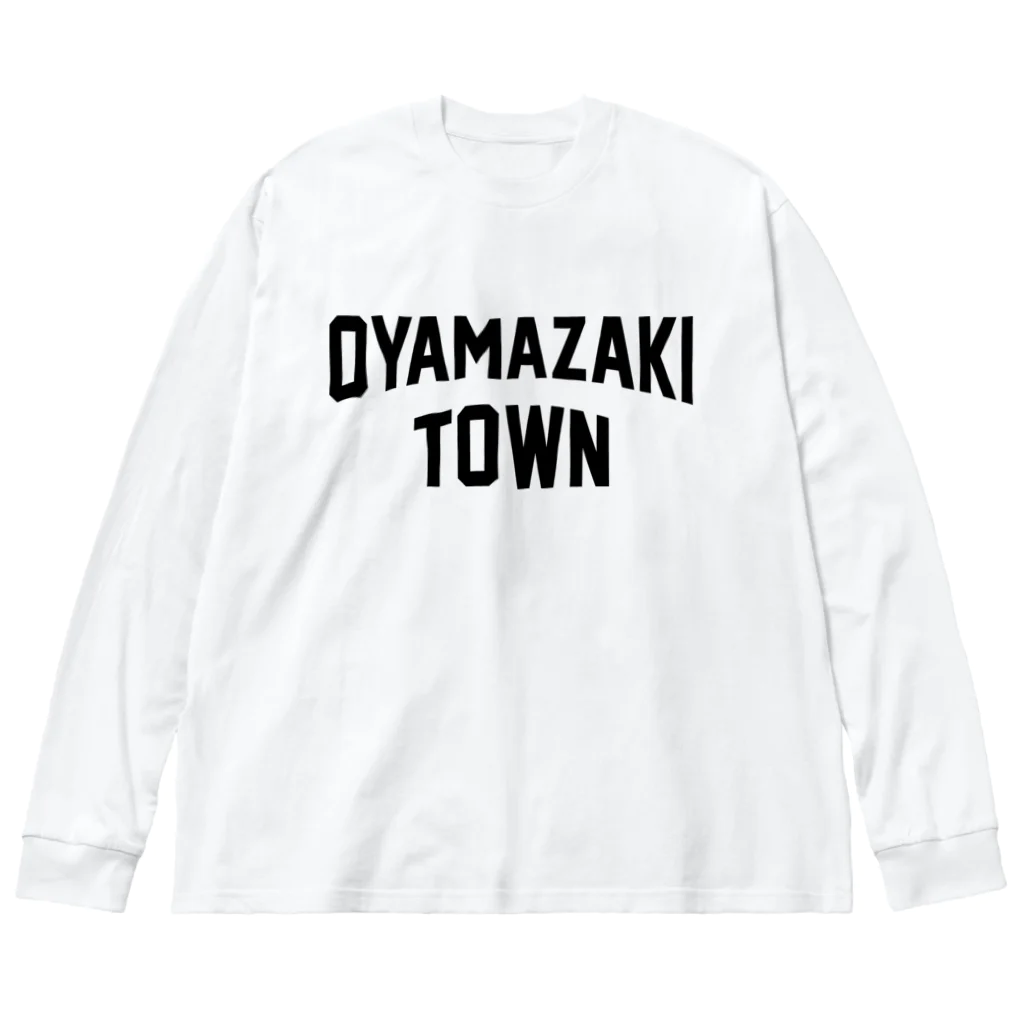 JIMOTOE Wear Local Japanの大山崎町 OYAMAZAKI TOWN Big Long Sleeve T-Shirt