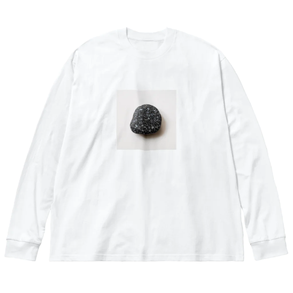 石と海の星空みたいな石 Big Long Sleeve T-Shirt