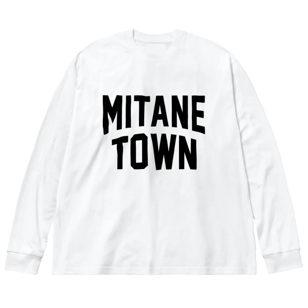 JIMOTOE Wear Local Japanの三種町 MITANE TOWN Big Long Sleeve T-Shirt