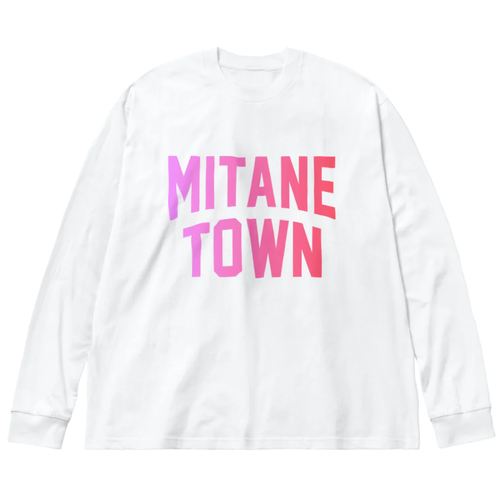 JIMOTOE Wear Local Japanの三種町 MITANE TOWN Big Long Sleeve T-Shirt