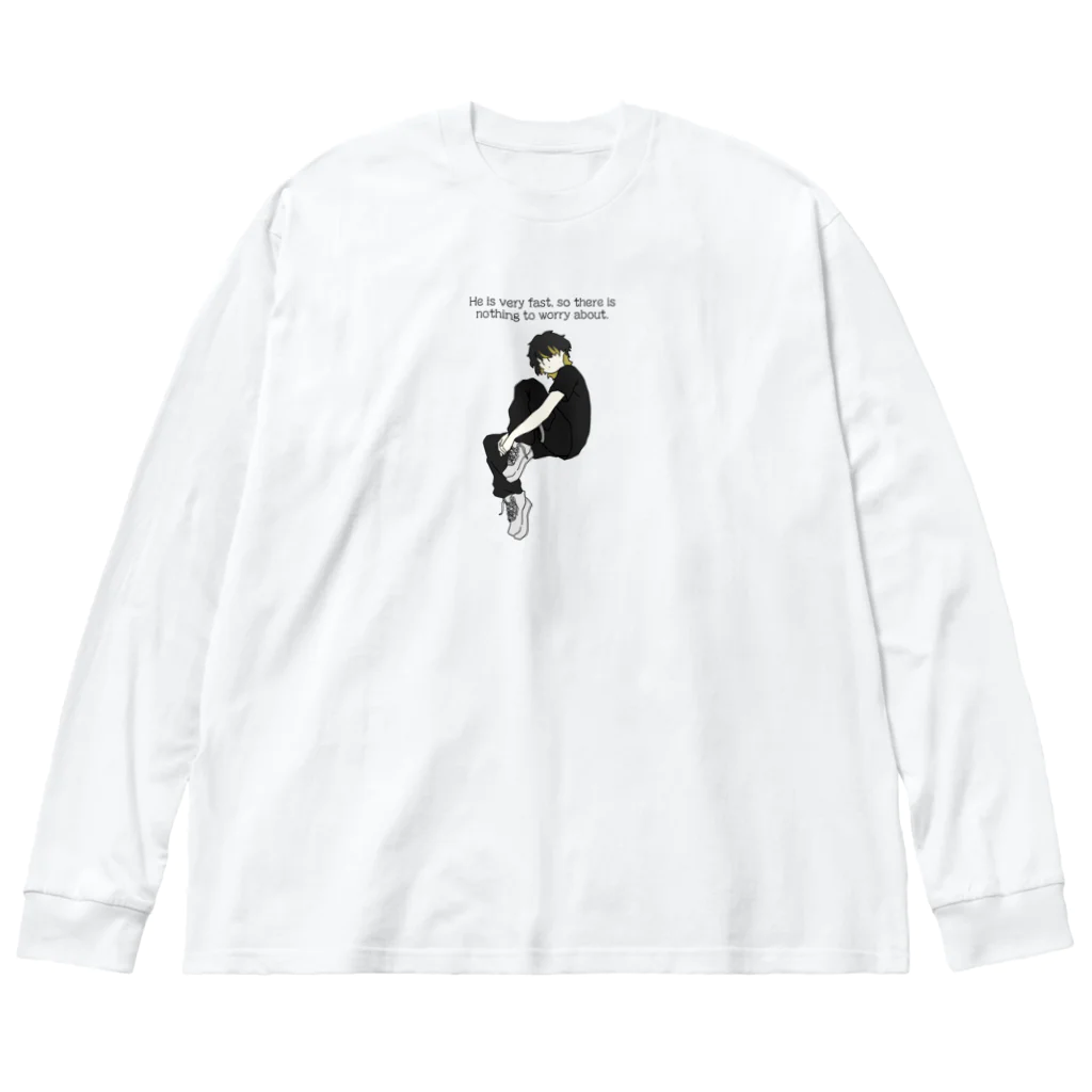 amayadoriのno,7 ビッグシルエットロングスリーブTシャツ