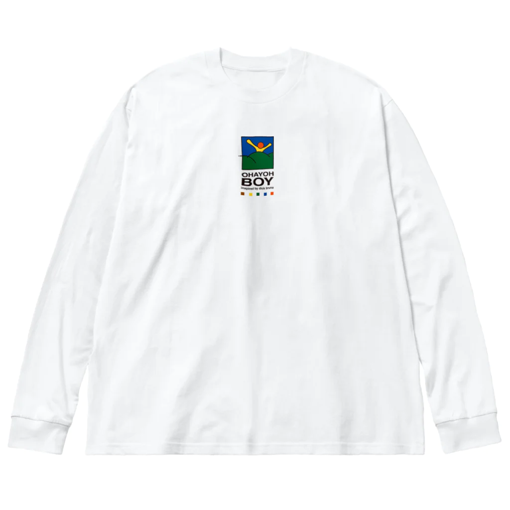 まゆげ倶楽部のOHAYOH boy ビッグシルエットロングスリーブTシャツ