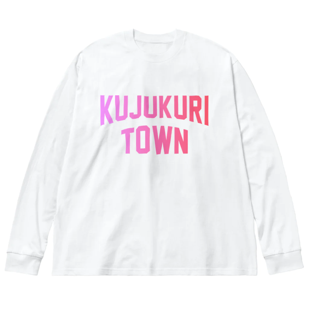 JIMOTOE Wear Local Japanの九十九里町 KUJUKURI TOWN Big Long Sleeve T-Shirt