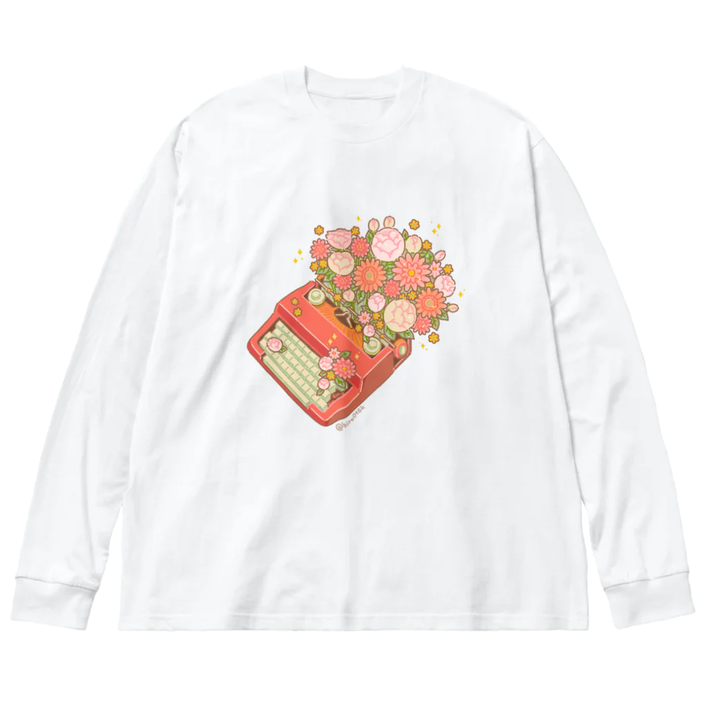 ヒロコのタイプライター Big Long Sleeve T-Shirt