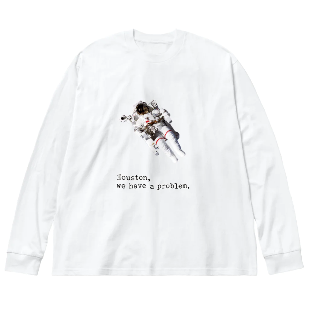 necoaciの宇宙飛行士 Big Long Sleeve T-Shirt