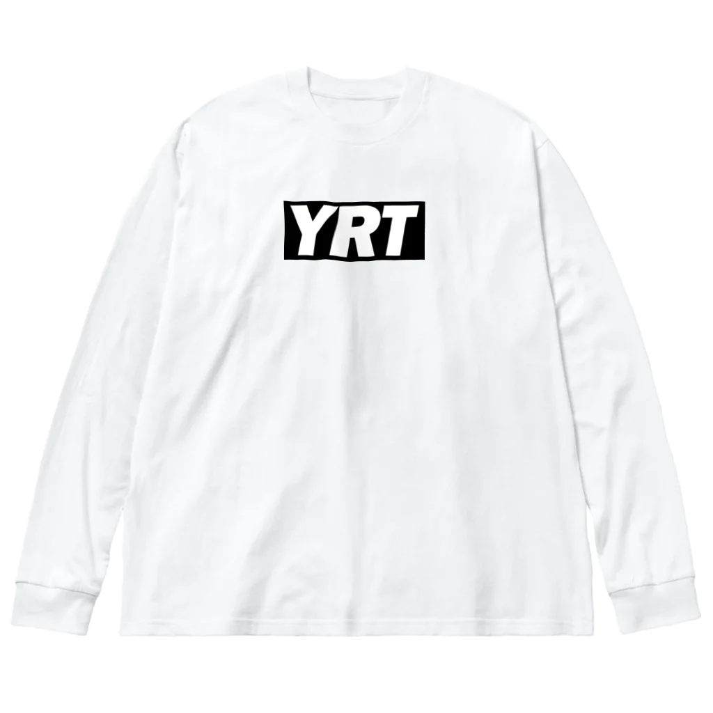 ゆるっと広場のYrt'os_MSlogo.ver2 ビッグシルエットロングスリーブTシャツ