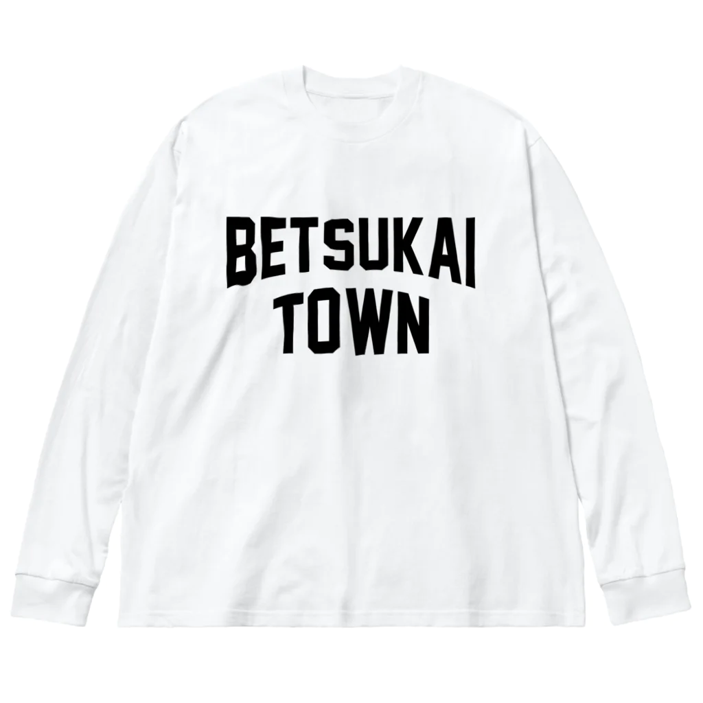 JIMOTOE Wear Local Japanの別海町 BETSUKAI TOWN ビッグシルエットロングスリーブTシャツ