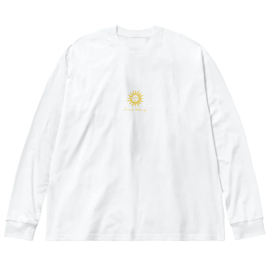 Siesta Wedding（シエスタ　ウェディング）のSiesta 太陽 / sun  Big Long Sleeve T-Shirt