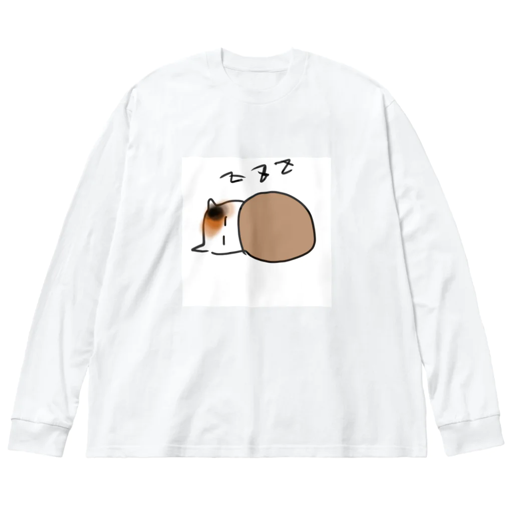 lunar eclipseのおやすみー(( _ _ ))..zzzZZ ビッグシルエットロングスリーブTシャツ