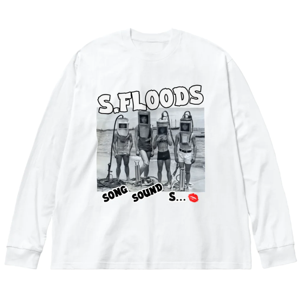 S.FLoods(エスフラ)のS.FLoods(非)公式グッズ笑 Big Long Sleeve T-Shirt