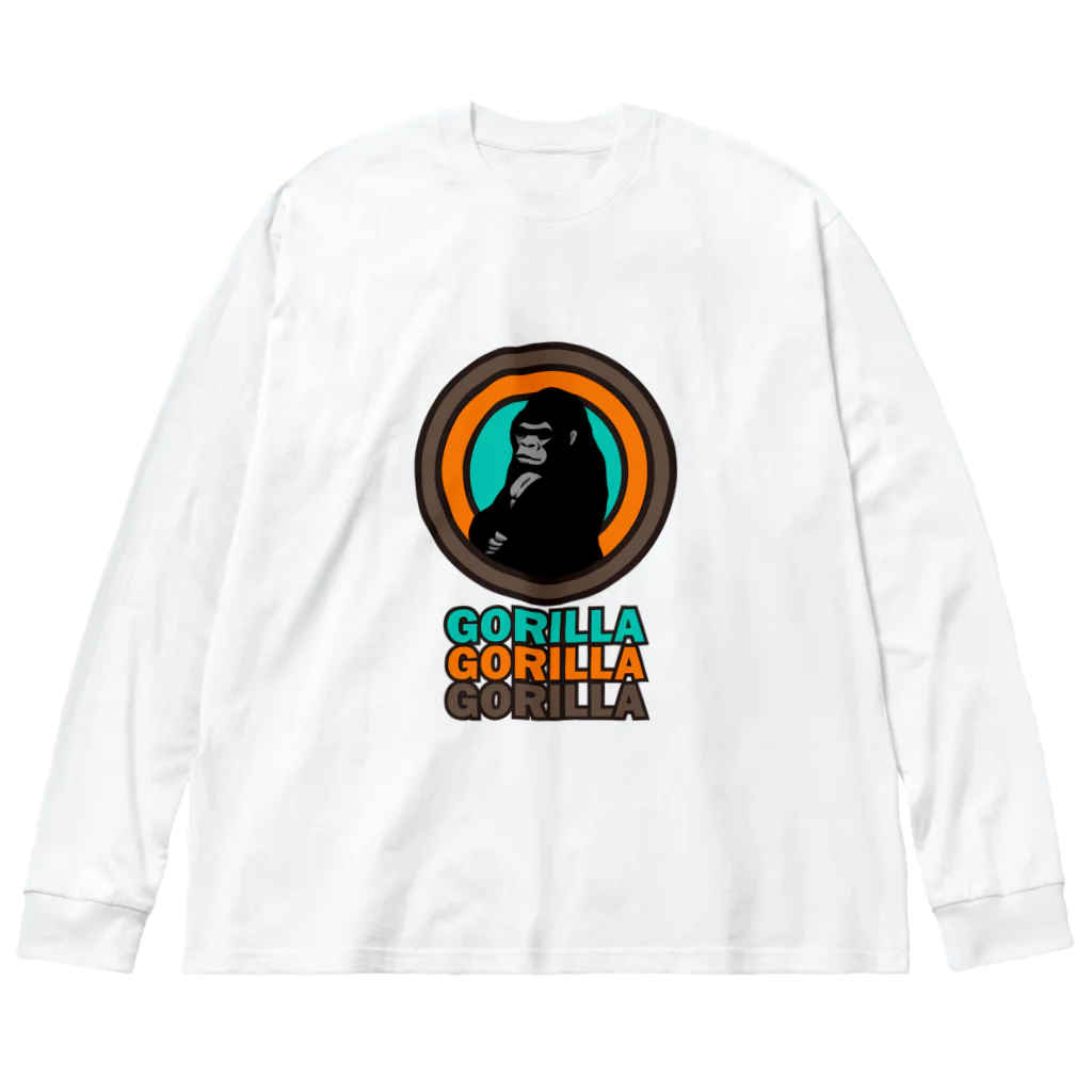 D-FACTORYのGORILLA GORILLA GORILLA ビッグシルエットロングスリーブTシャツ