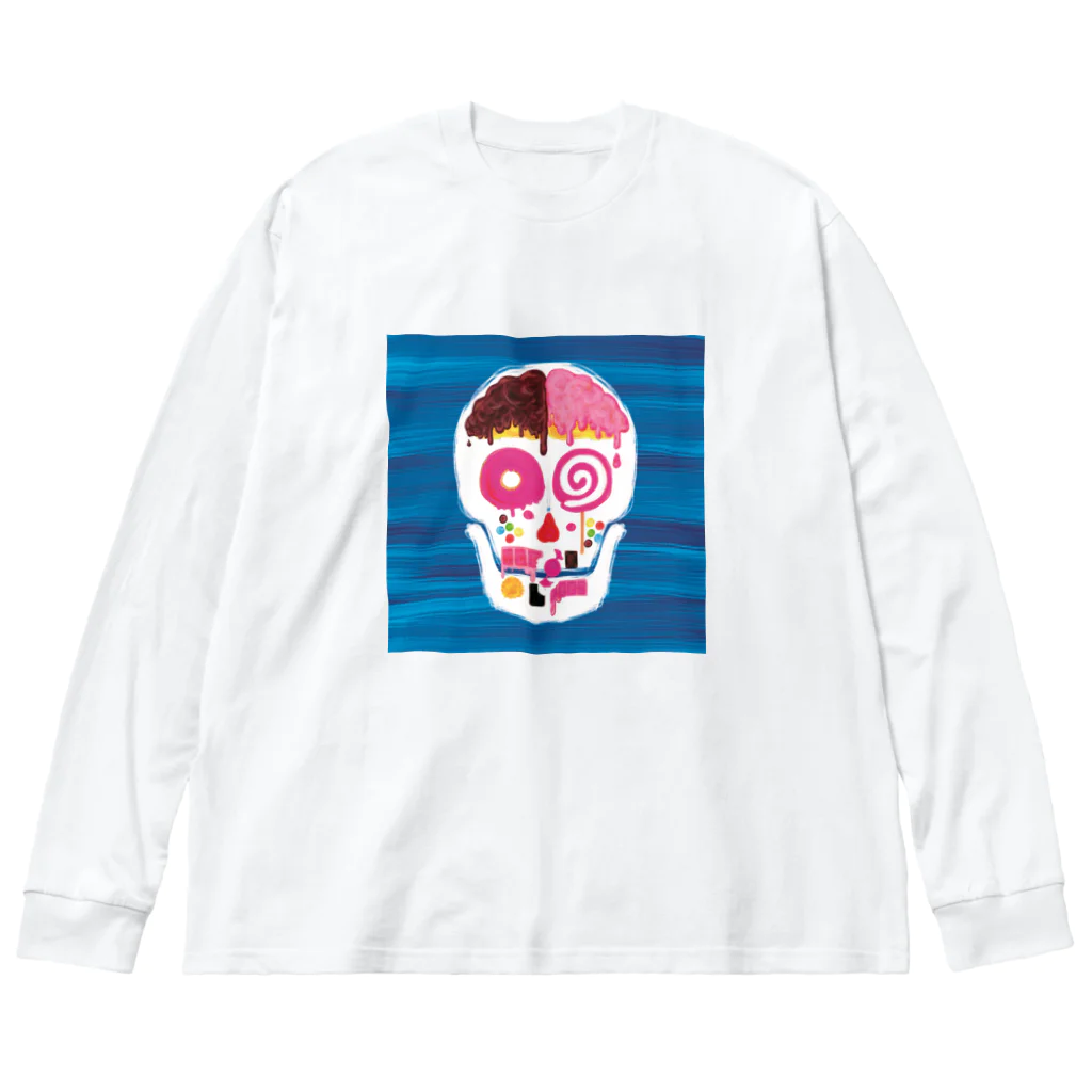 杜の魚の甘落 Big Long Sleeve T-Shirt