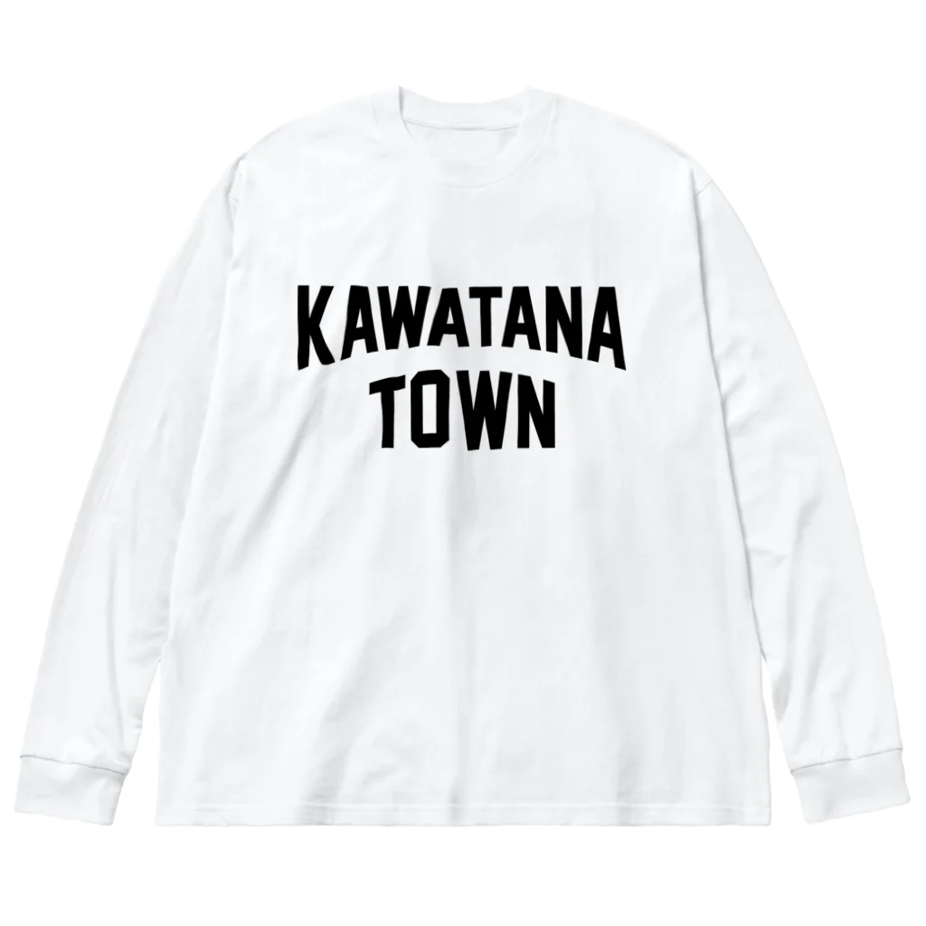 JIMOTOE Wear Local Japanの川棚町 KAWATANA TOWN Big Long Sleeve T-Shirt